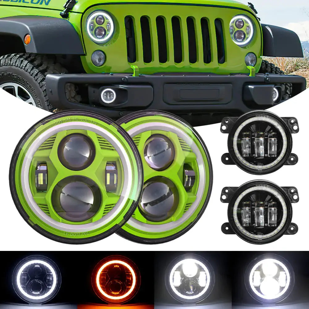 7_inch_Spider_LED_Headlights_and_Fog_Lights_with_amber_turn_signal_and_white_DRL_for_Jeep_Wrangler_JK_JL_9.jpg